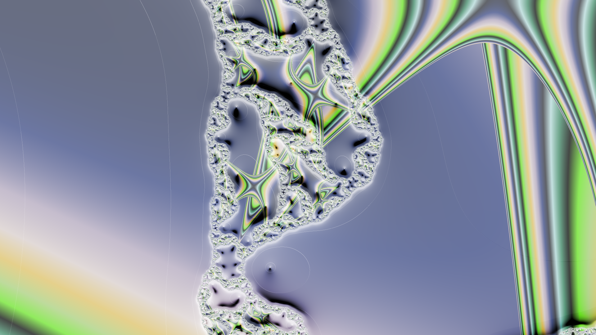 Trippy Psychedelic Fractal Wallpaper by Dr-Pen