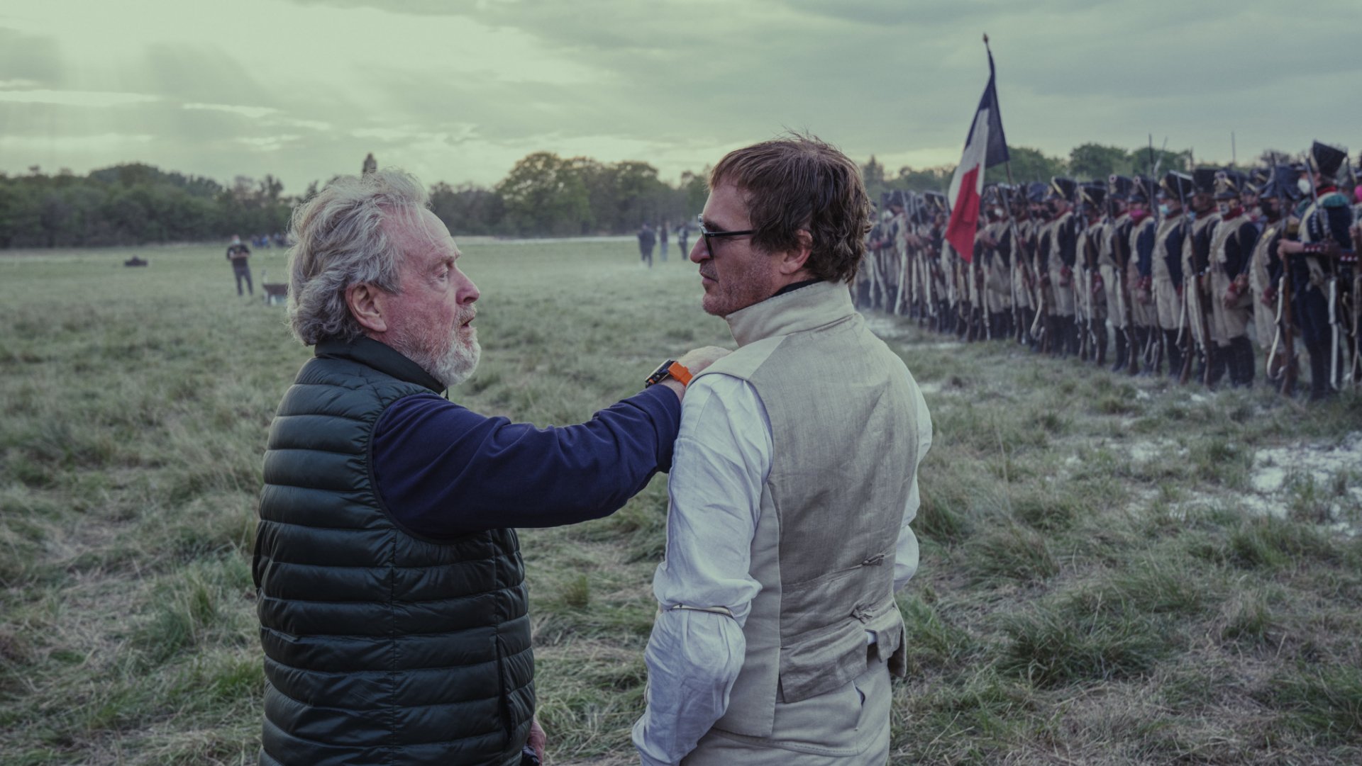 Download Ridley Scott Joaquin Phoenix HD Wallpaper