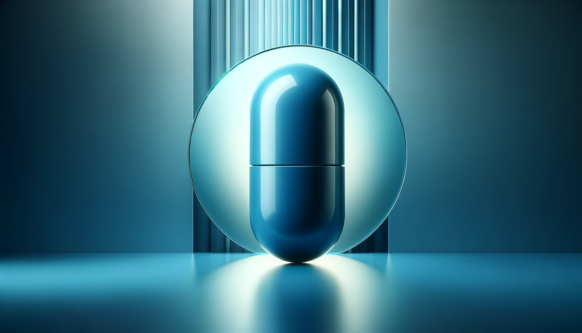 Blue Pill HD Wallpaper for Desktop Background by robokoboto