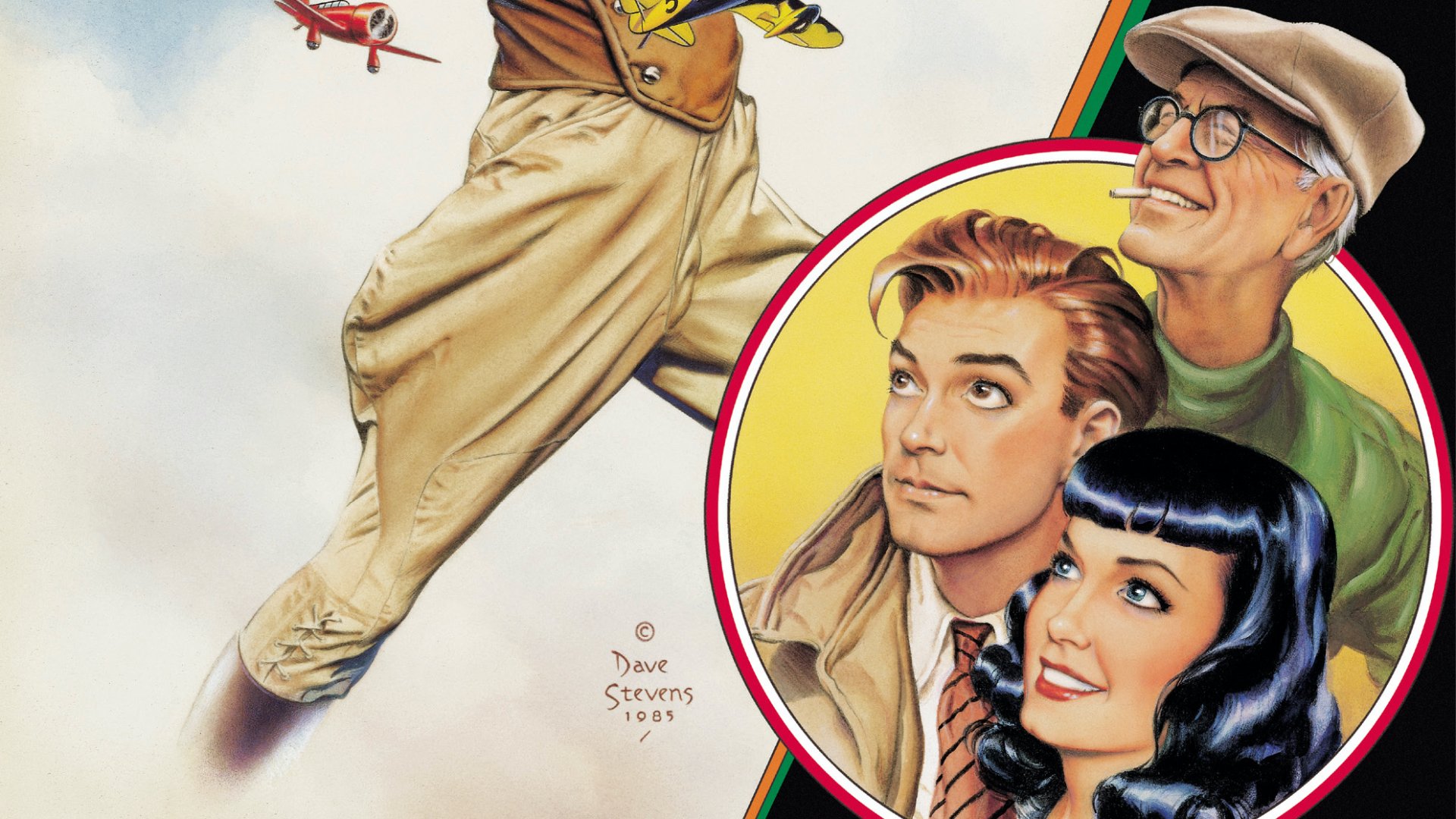 Download Comic The Rocketeer HD Wallpaper by Dave Stevens