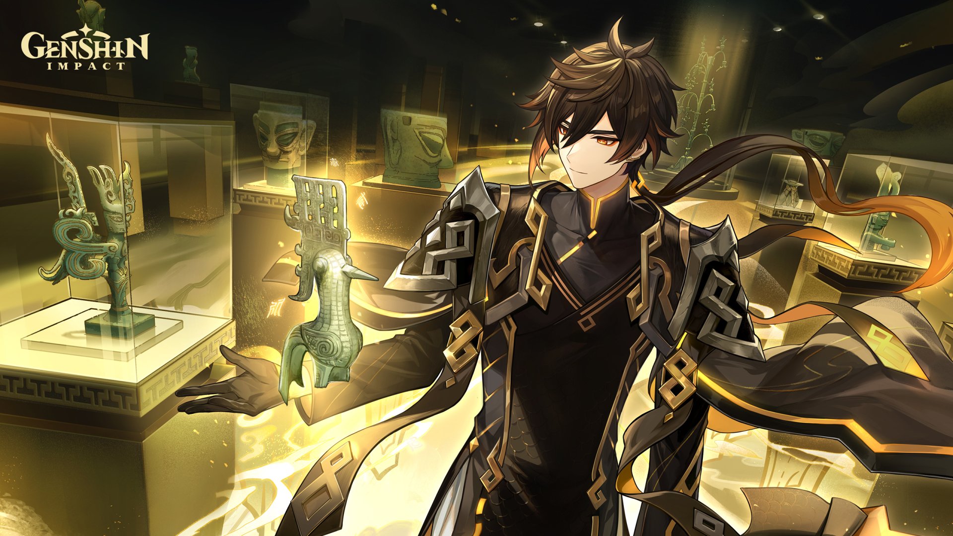 Zhongli (Genshin Impact) - Desktop Wallpapers, Phone Wallpaper, PFP