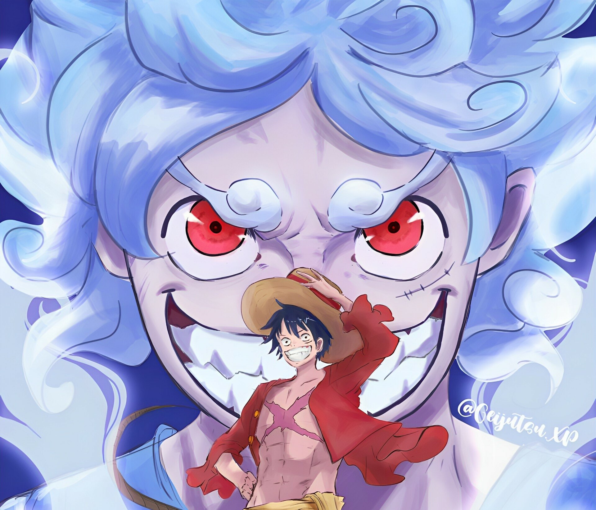 Download Anime One Piece Monkey D. Luffy Gear 5 (One Piece) HD ...
