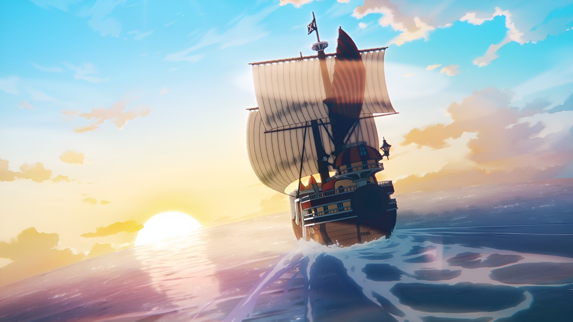 Thousand Sunny Adventure - HD Wallpaper Download