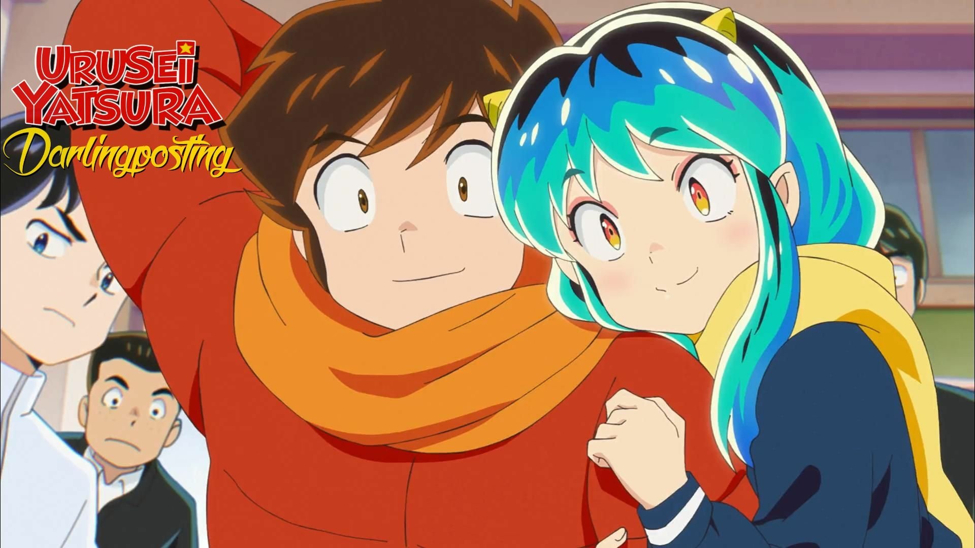 Urusei Yatsura 2022 HD Wallpaper Featuring Anime Characters