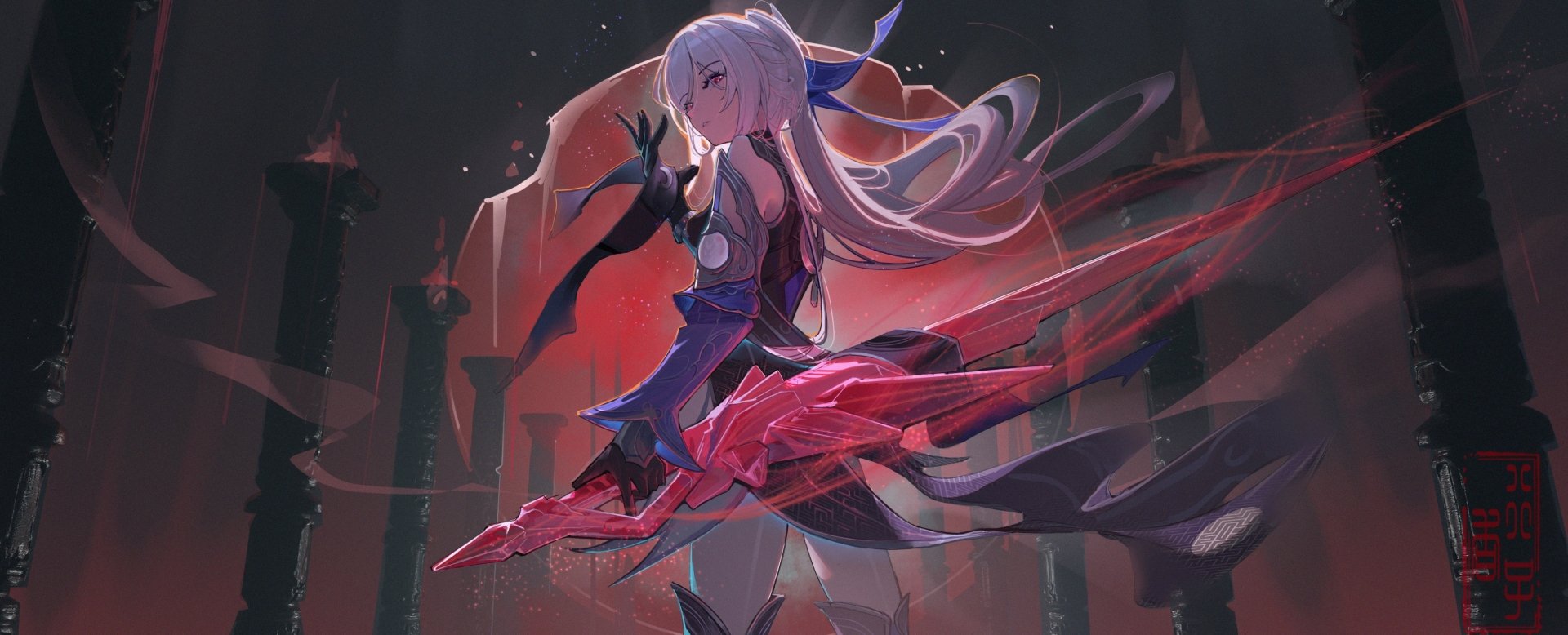 Download Honkai: Star Rail Jingliu (Honkai: Star Rail) HD Wallpaper by 千早Tihaya
