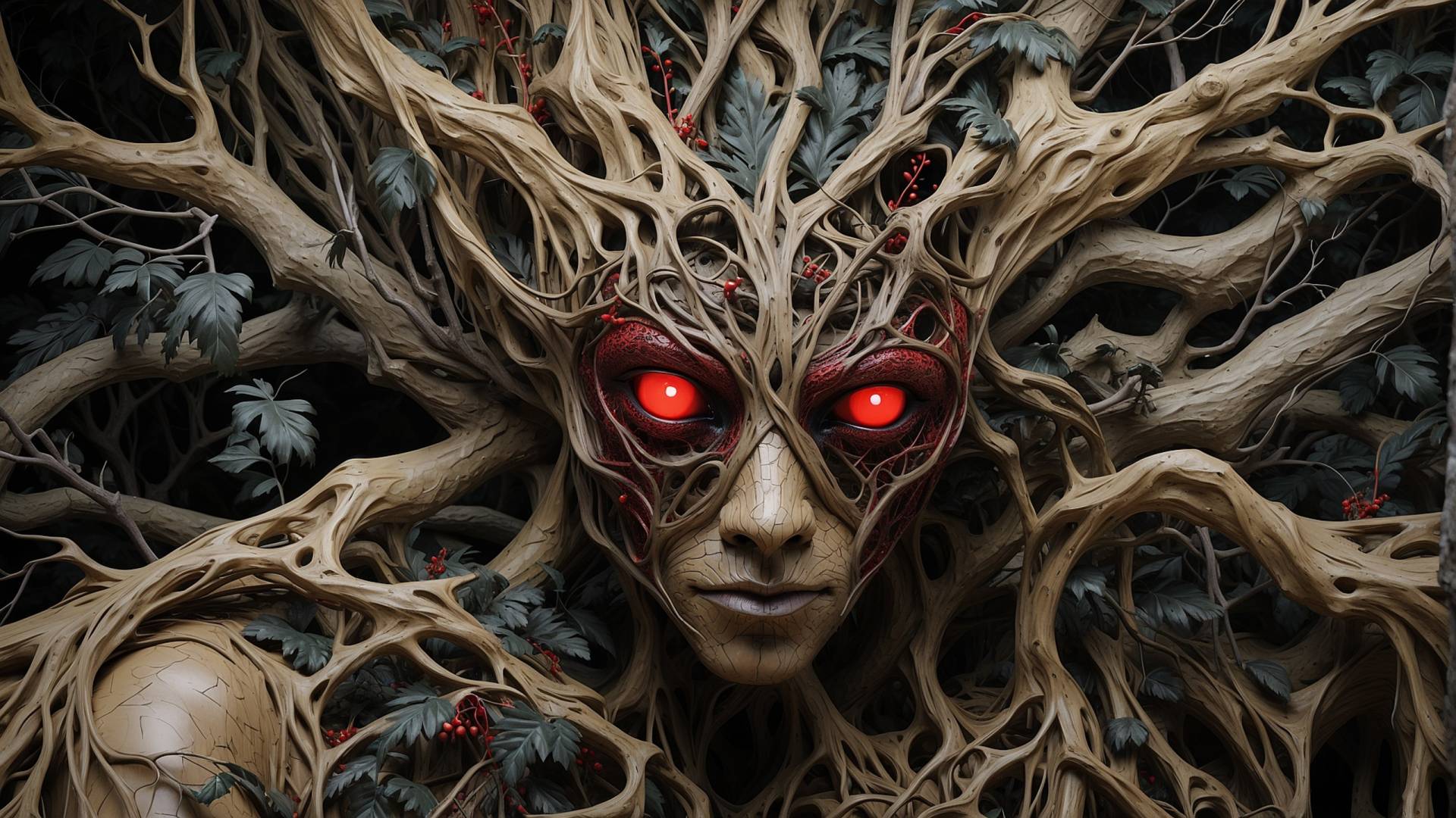 Tree Monster by AnimeHead | 2560x1440 | Wallpaper Abyss