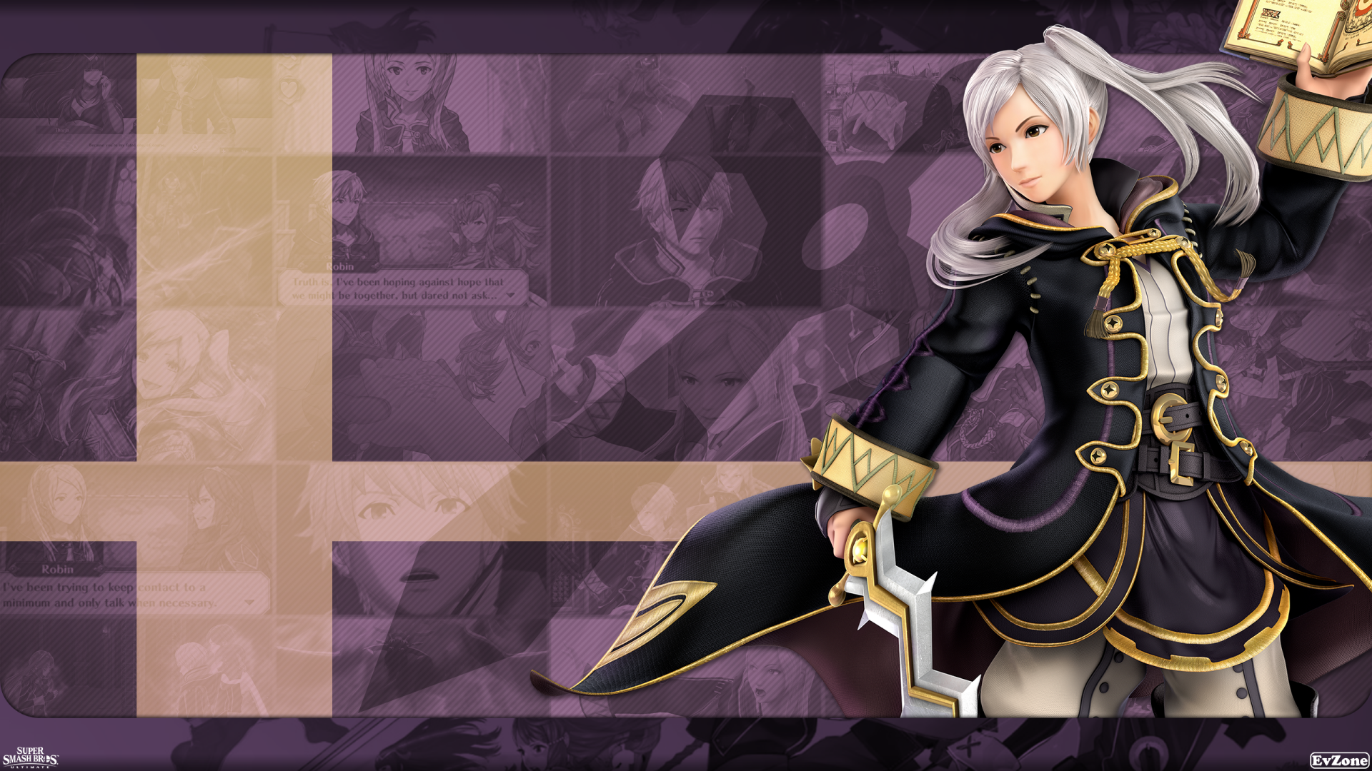 Download Super Smash Bros. Ultimate Robin (Fire Emblem) HD Wallpaper by EvZone