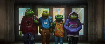 movie Teenage Mutant Ninja Turtles: Mutant Mayhem HD Desktop Wallpaper | Background Image