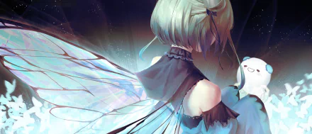 Uruha Rushia Anime Virtual Youtuber hololive girl anime girl HD Desktop Wallpaper | Background Image