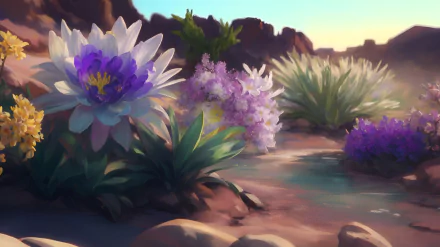  Desert flowers