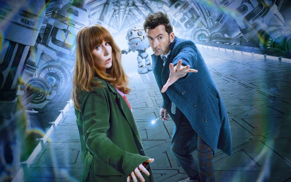 Doctor Who HD wallpaper featuring striking background perfect for fans of the popular sci-fi TV series.