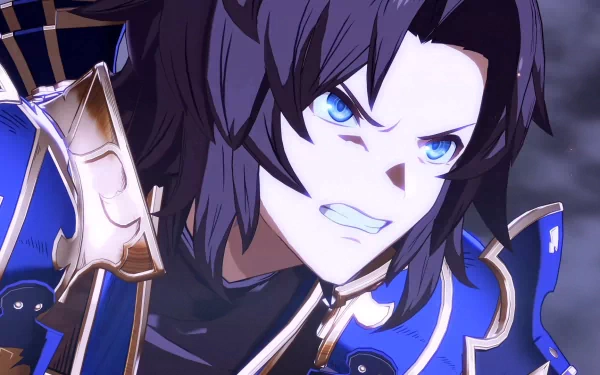 HD wallpaper featuring a character from Granblue Fantasy Versus: Rising game for desktop background.