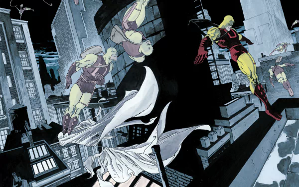 Comic Daredevil: Yellow HD Desktop Wallpaper | Background Image