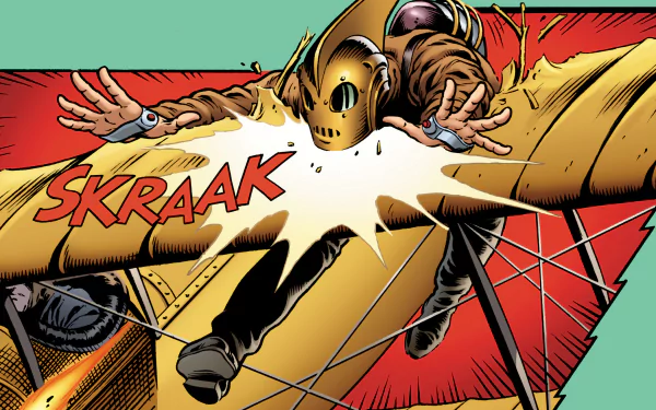 Comic The Rocketeer HD Desktop Wallpaper | Background Image