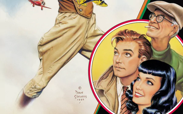 Comic The Rocketeer HD Desktop Wallpaper | Background Image