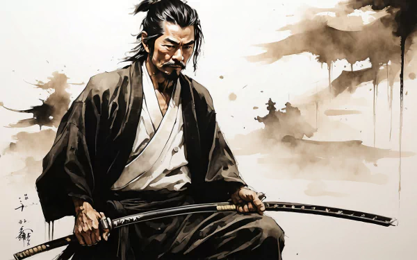 Vagabond: HD Wallpaper of Miyamoto Musashi