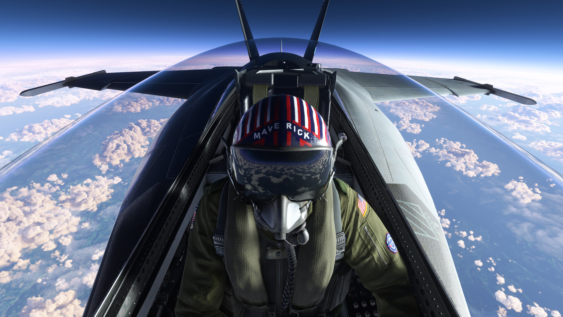 Microsoft flight simulator hd wallpaper cockpit view