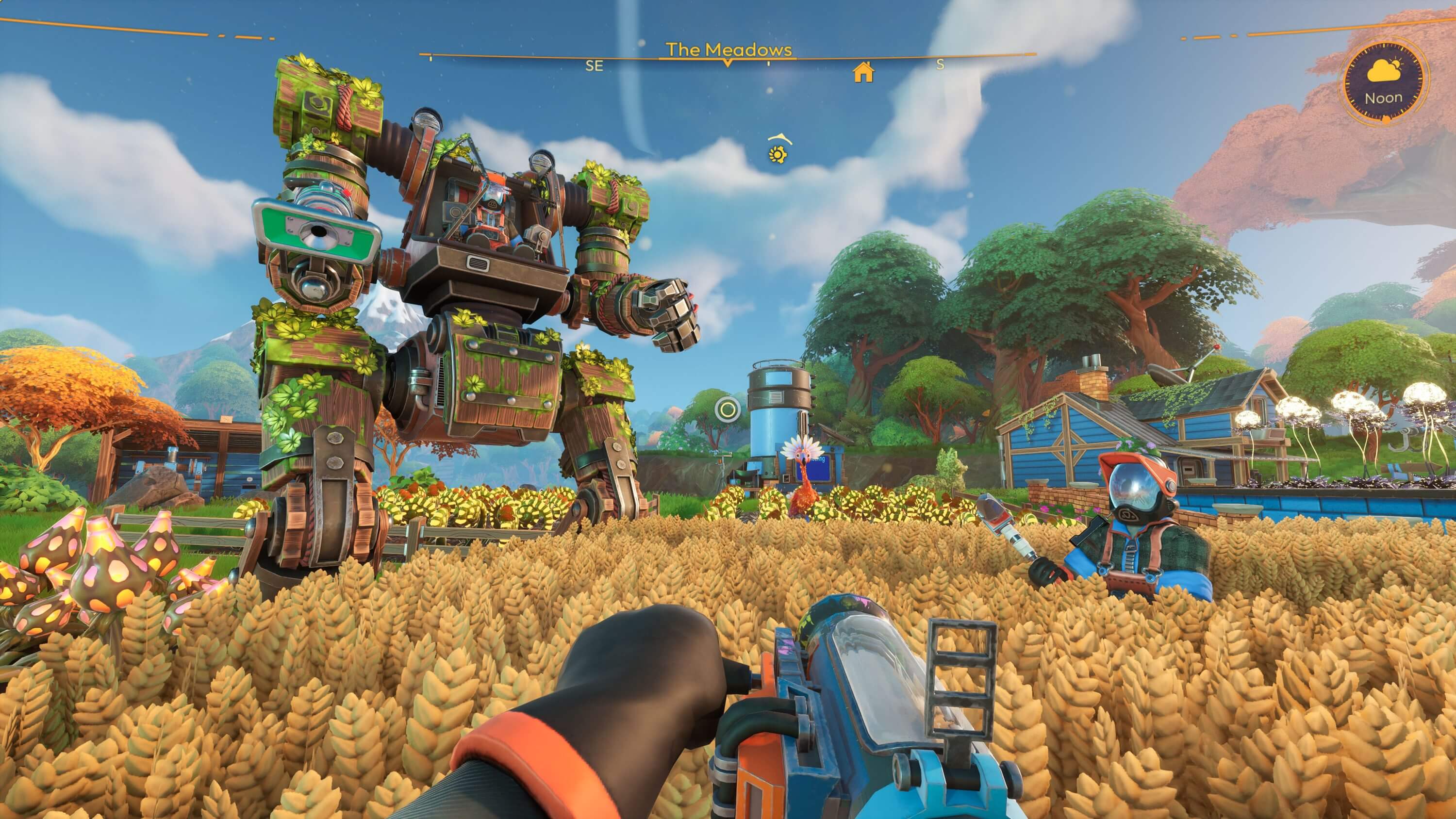 Lightyear Frontier Game HD Wallpaper | Vibrant Farming Adventure