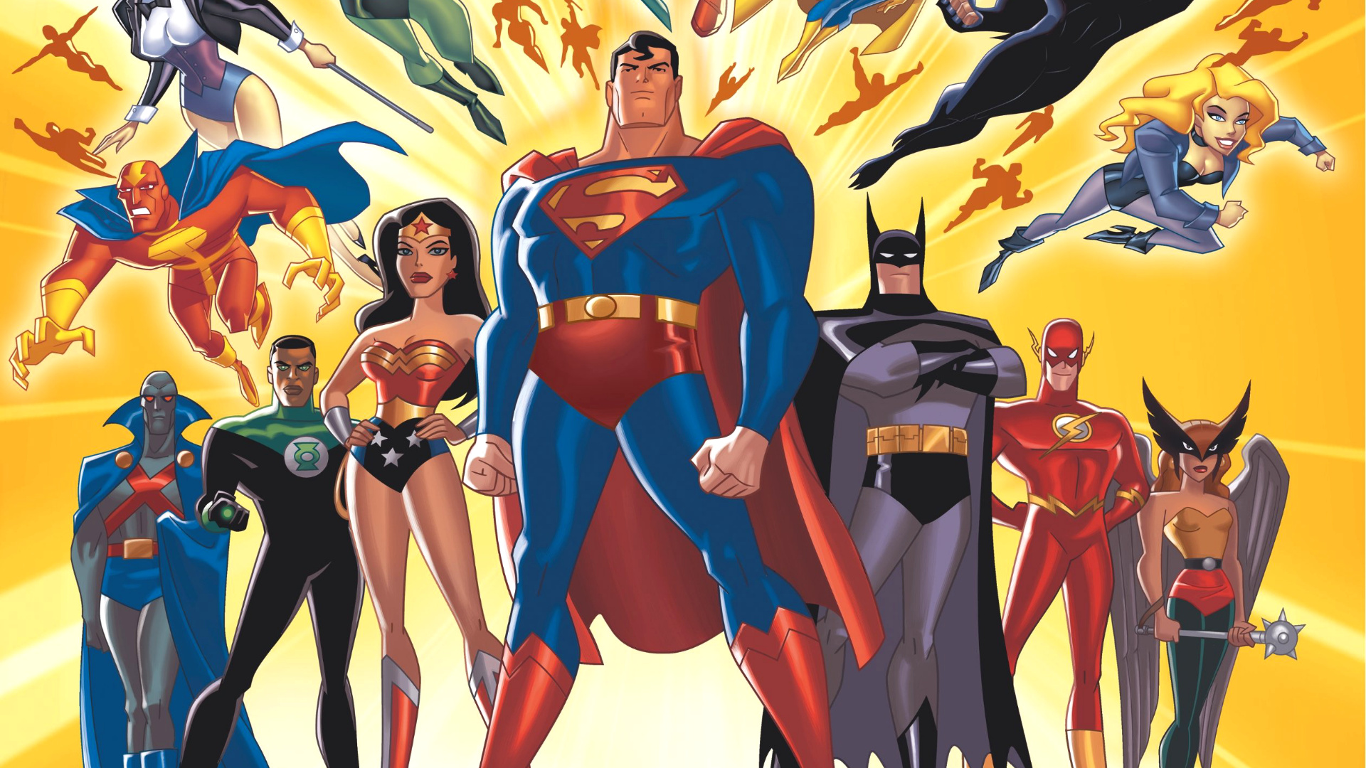 Download Justice League Unlimited HD Wallpaper