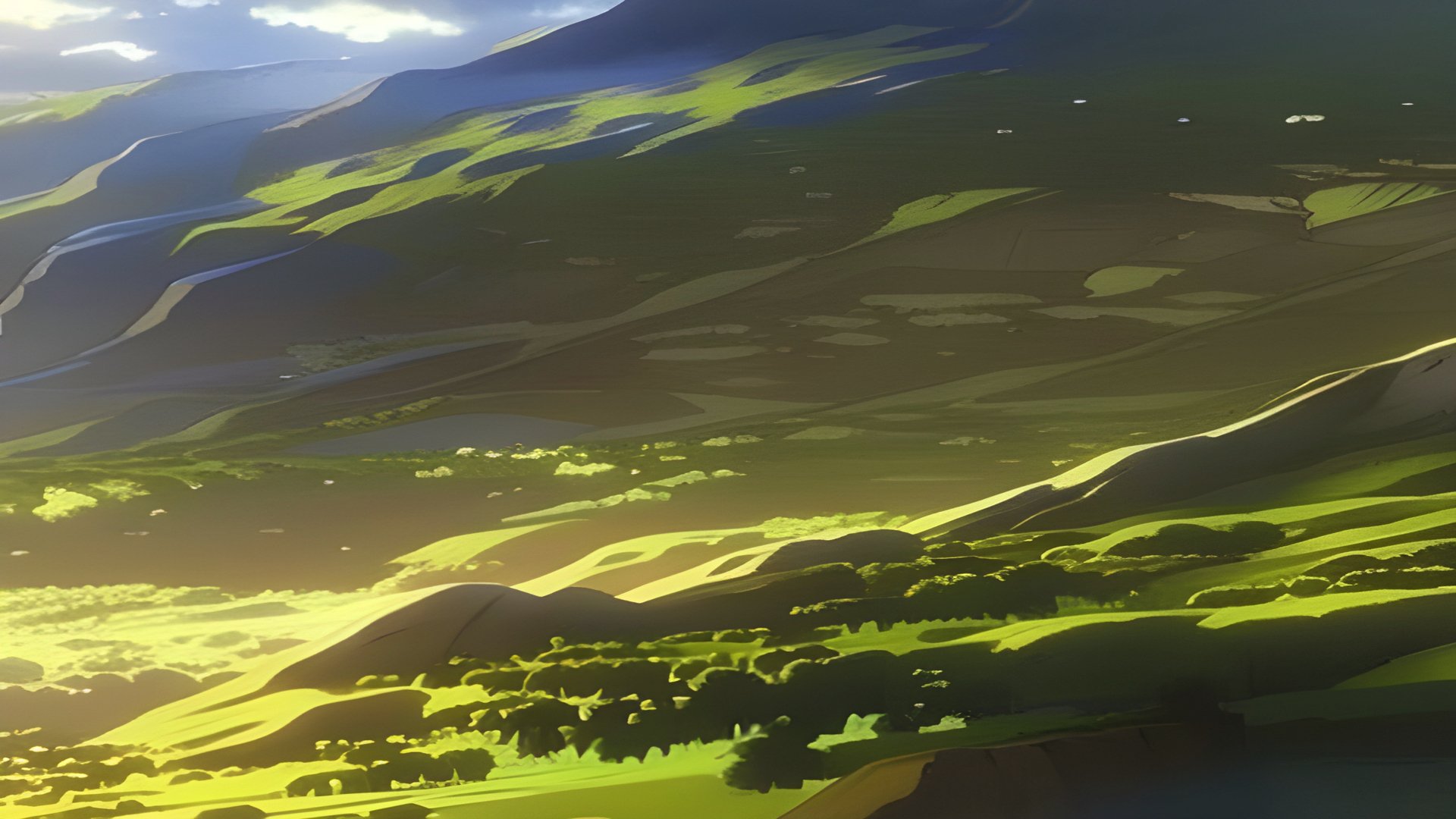 Green Hills by Sophina