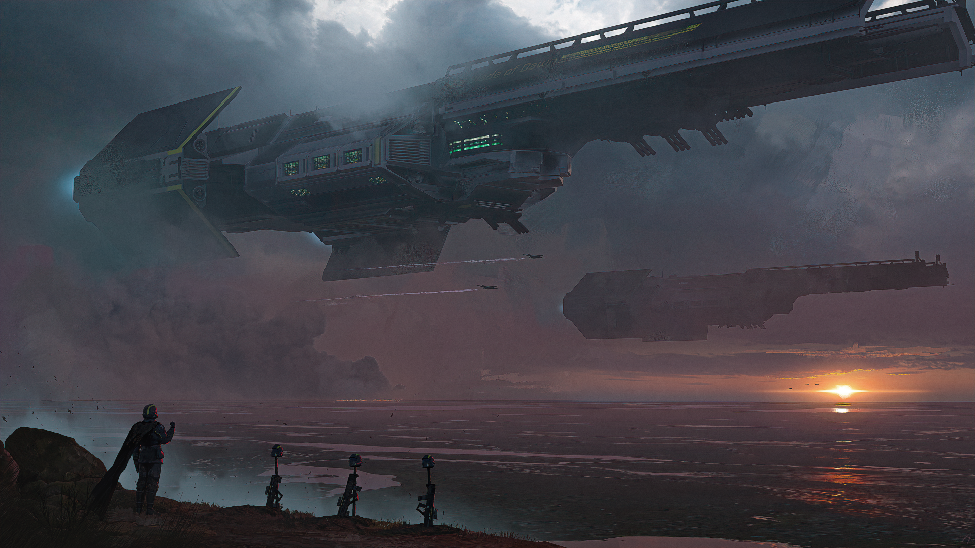 Low orbit Democracy by ONE_RAMM