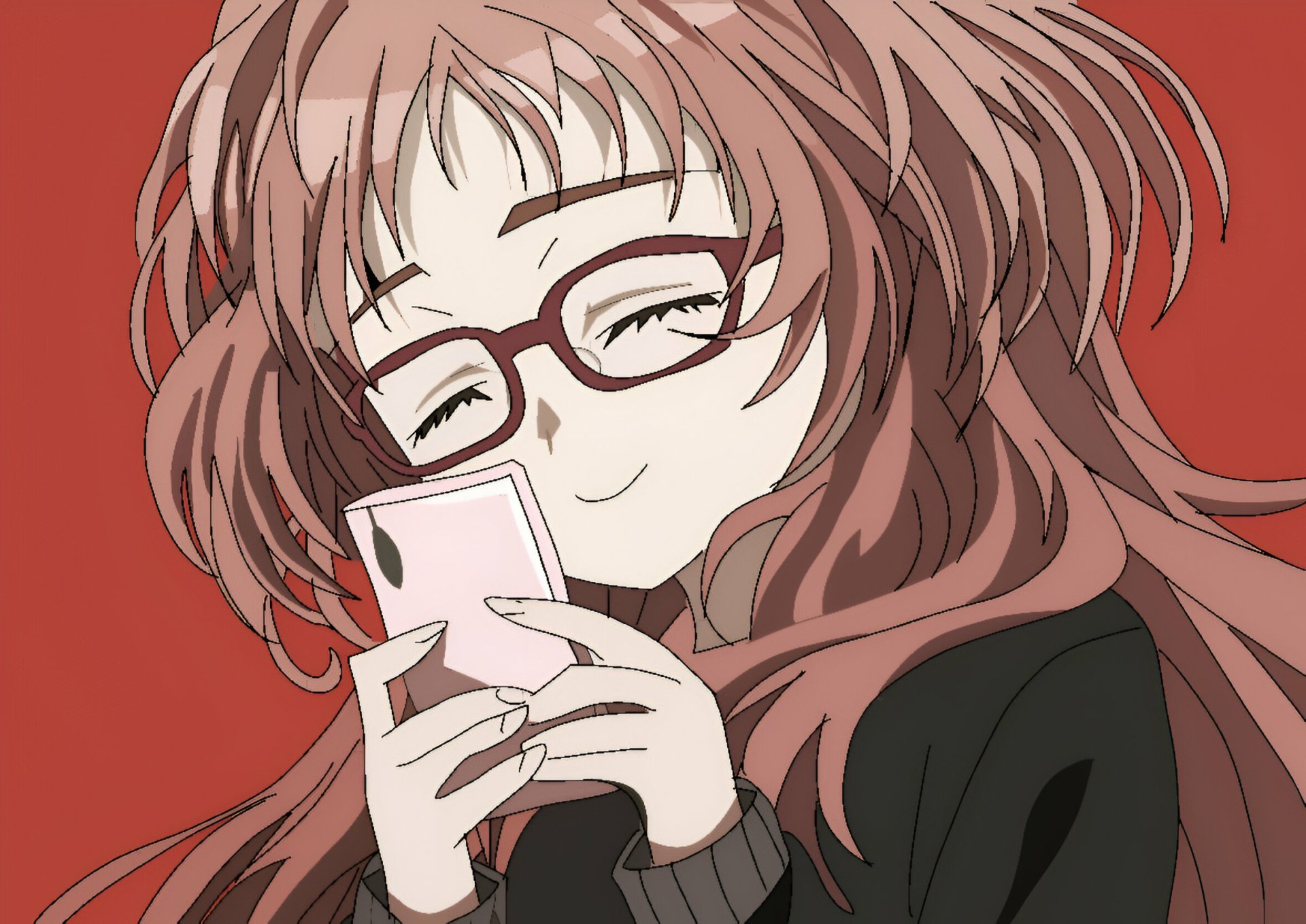 Download Anime The Girl I Like Forgot Her Glasses Ai Mie (The Girl I Like Forgot Her Glasses) HD Wallpaper by 山勝