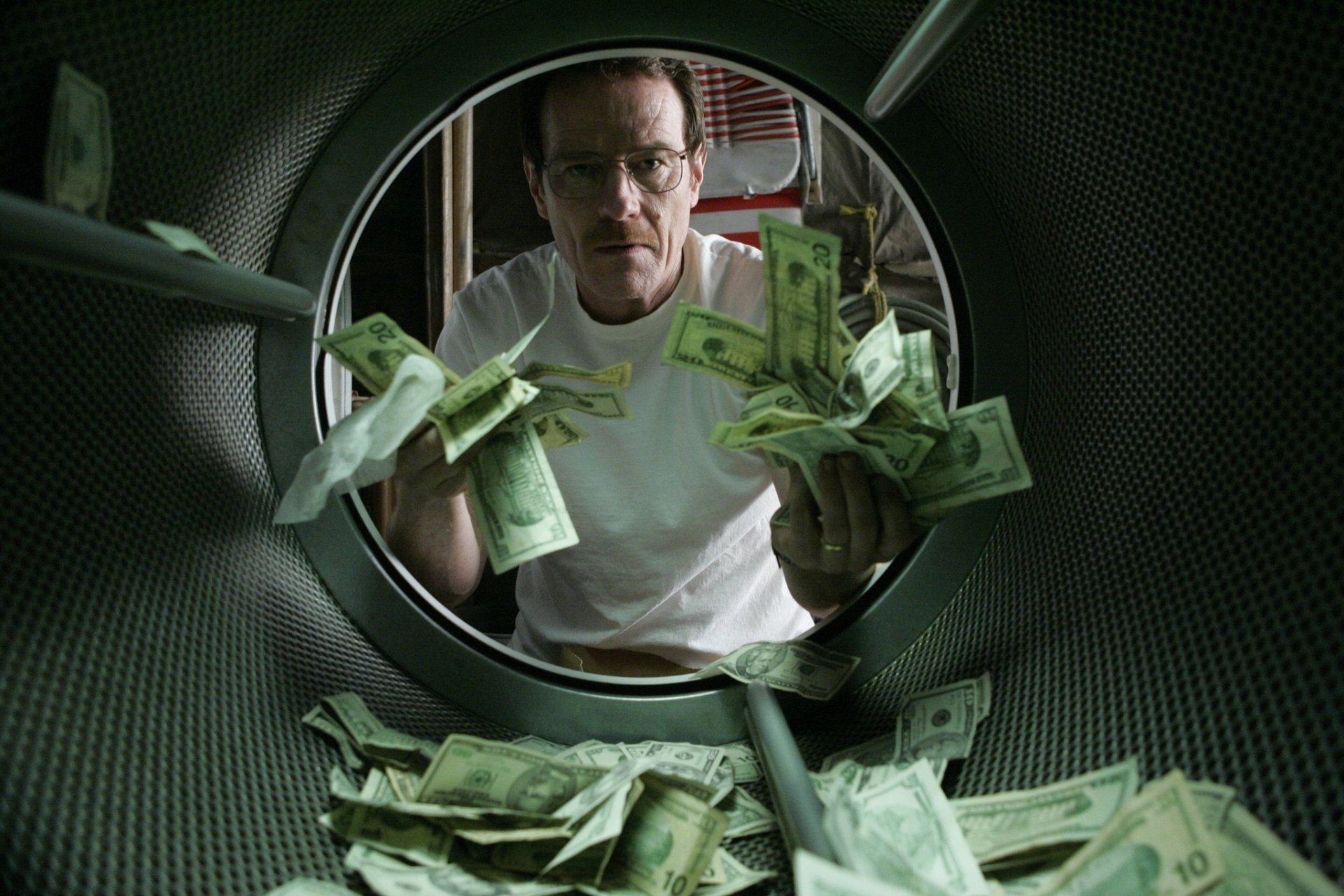 Breaking Bad Walter White Money Laundering HD Wallpaper