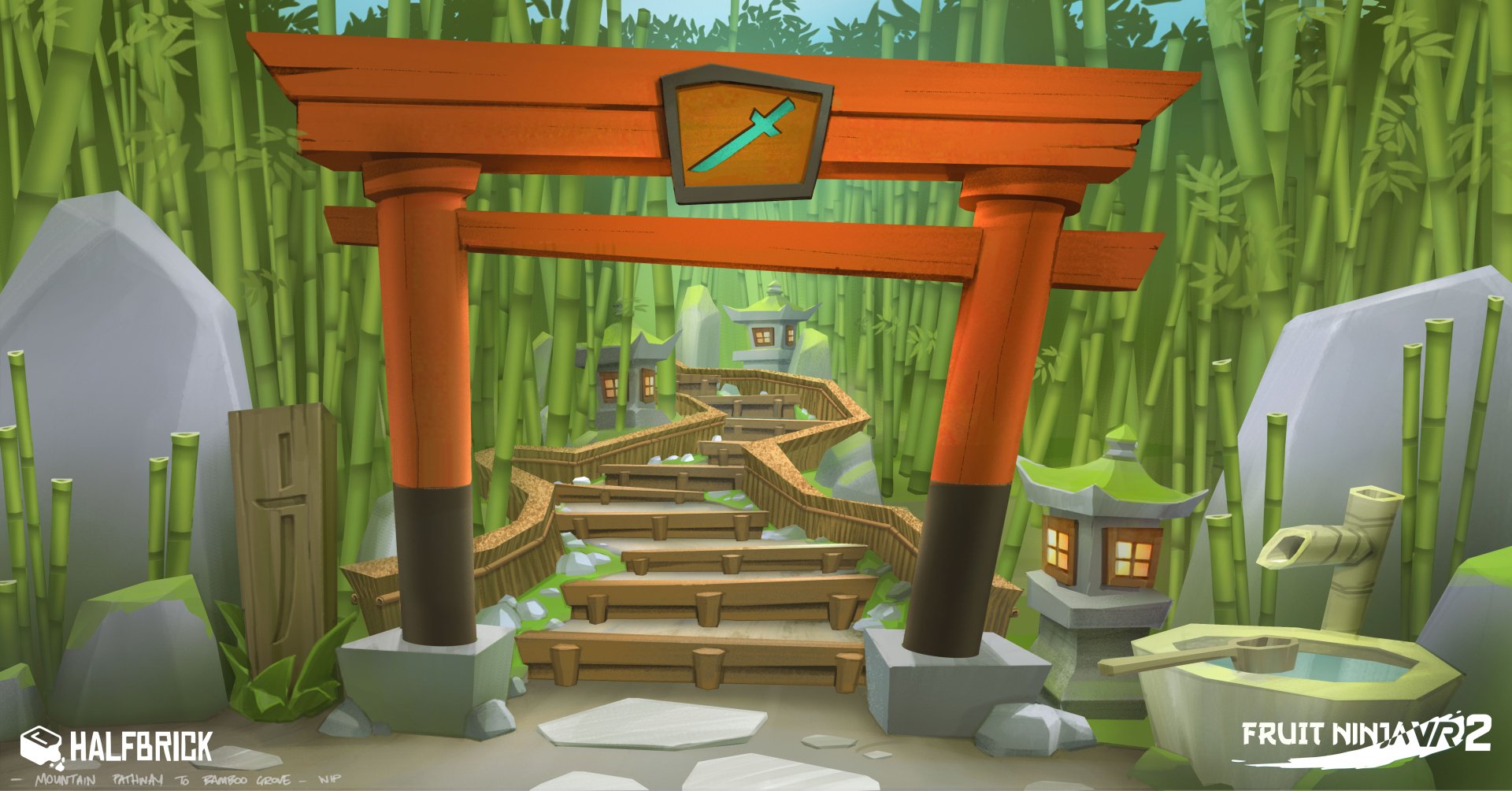 Download Video Game Fruit Ninja VR 2 4k Ultra HD Wallpaper