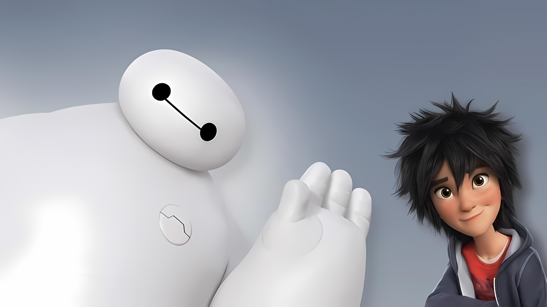 Download Big Hero 6 Hiro Hamada Baymax HD Wallpaper