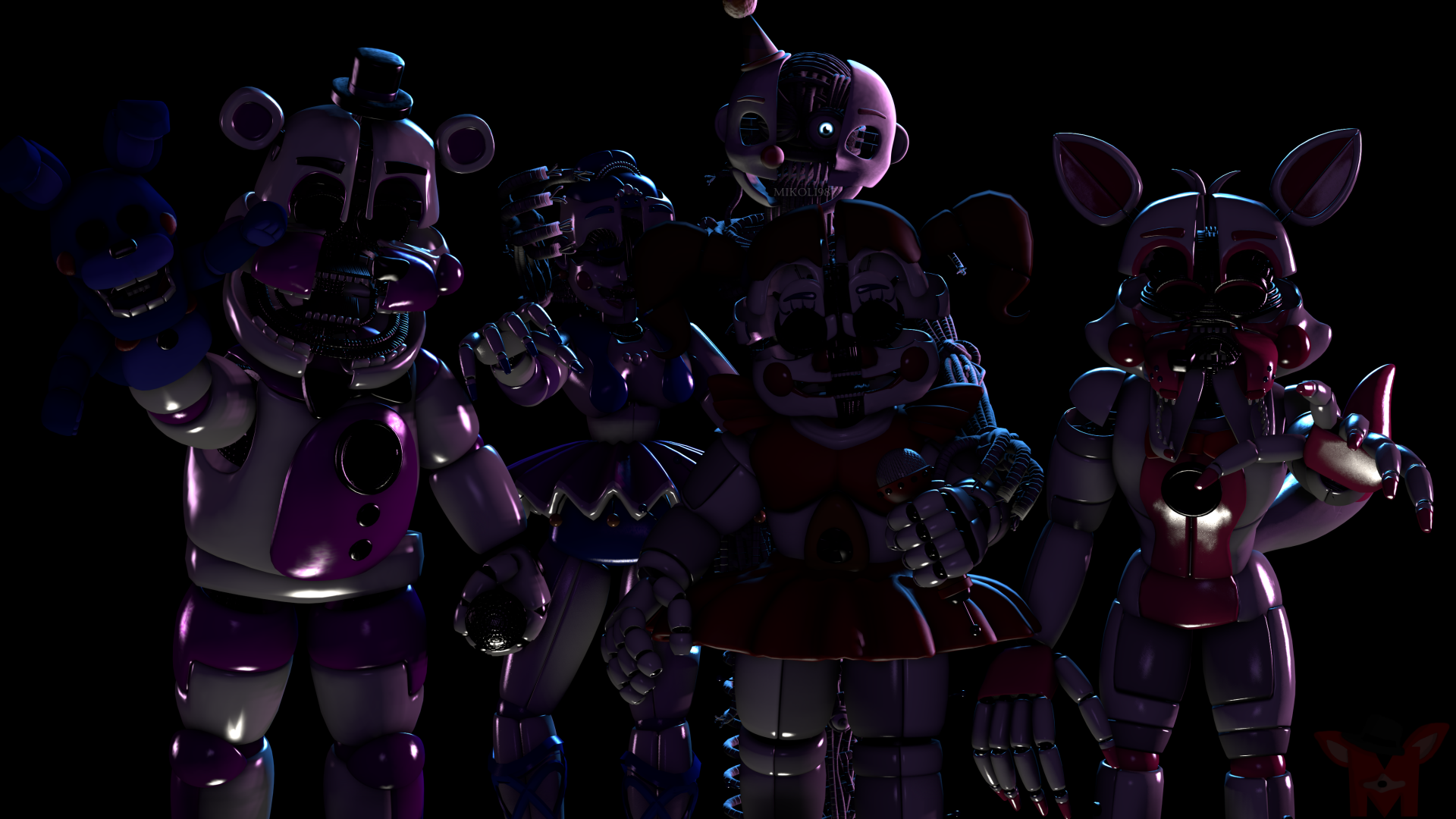 Funtime Foxy Wallpaper - Download Now! by Mikol1987