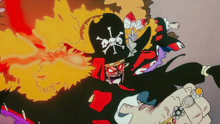  One Piece | Blackbeard Attacking