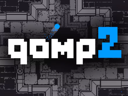  qomp2 Key Art Banner Logo Wallpaper