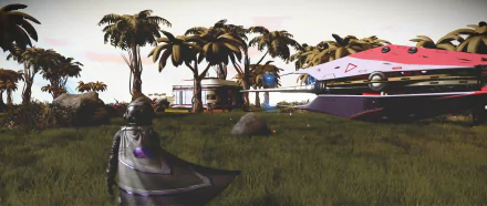 No Man's Sky Expedition on a Nice planet. 2K res (1440p)