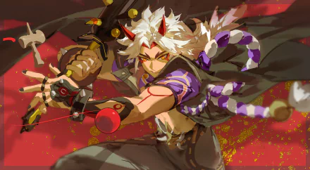 Genshin Impact Arataki Itto HD Desktop Wallpaper | Background Image