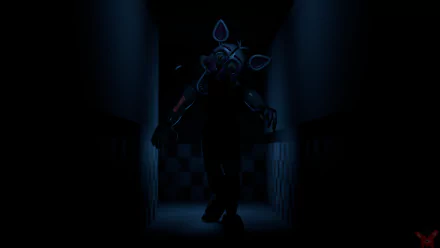 Funtime Foxy (Five Nights at Freddy's) video game Five Nights at Freddy's: Sister Location Five Nights at Freddy's HD Desktop Wallpaper | Background Image