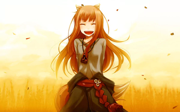  spice and wolf wallpaper