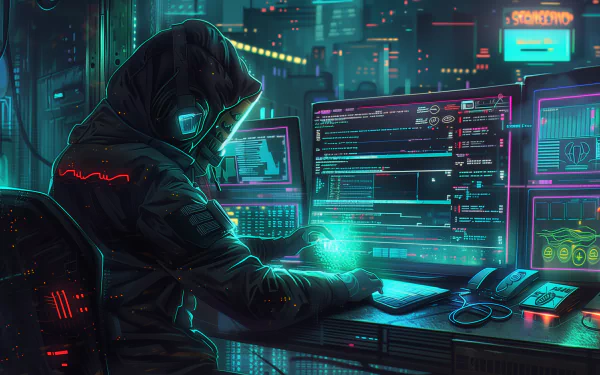 Reviving Retro Code: 4K Ultra HD Programming Wallpaper by QuantumCurator