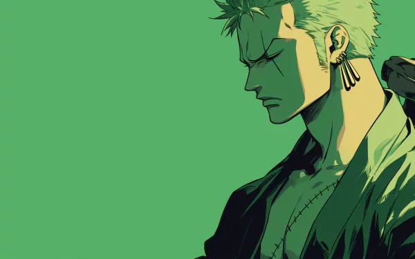 Download Anime One Piece Roronoa Zoro King (One Piece) HD Wallpaper by ...