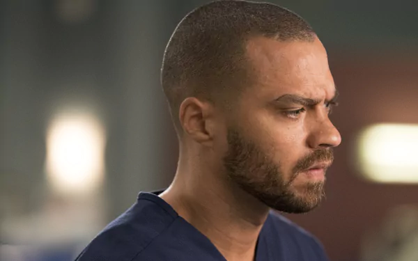 Grey's Anatomy TV show character in blue scrubs HD desktop wallpaper and background