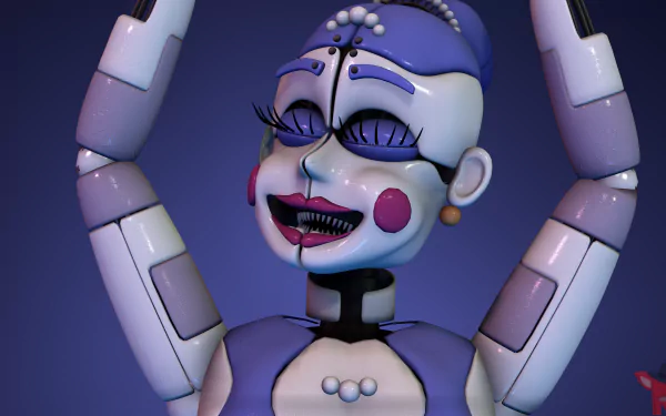 Ballora (Five Nights at Freddy's) video game Five Nights at Freddy's: Sister Location Five Nights at Freddy's HD Desktop Wallpaper | Background Image
