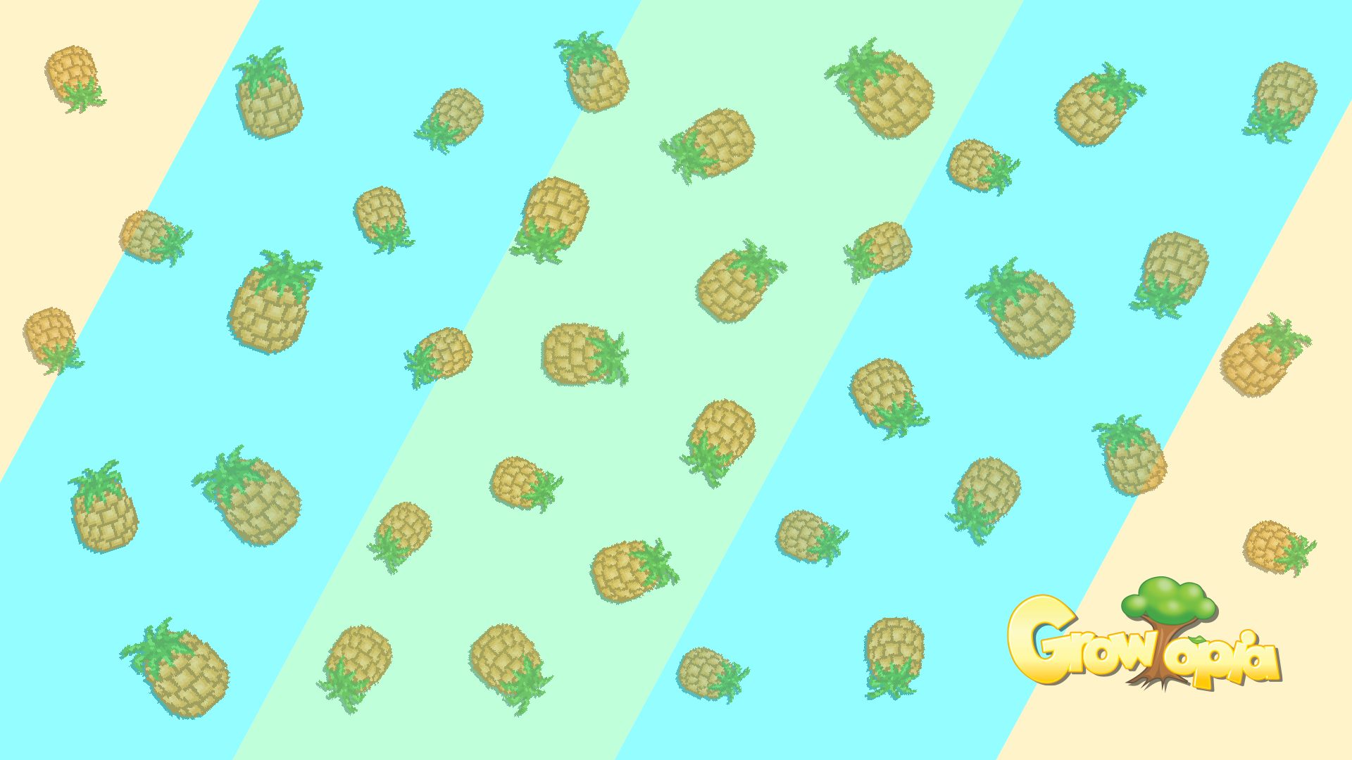 Download Video Game Growtopia Pineapple HD Wallpaper