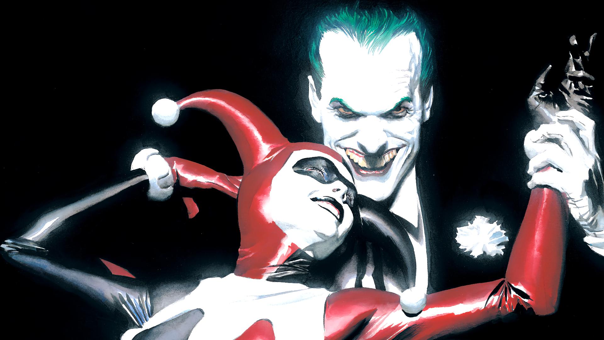 Download Joker Harley Quinn Alex Ross HD Wallpaper