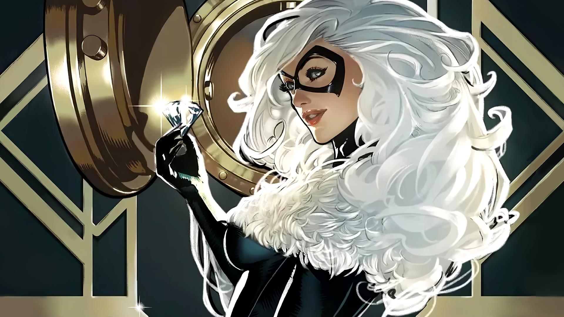 Download Marvel Comics Pablo Villalobos Black Cat (Marvel Comics) HD Wallpaper