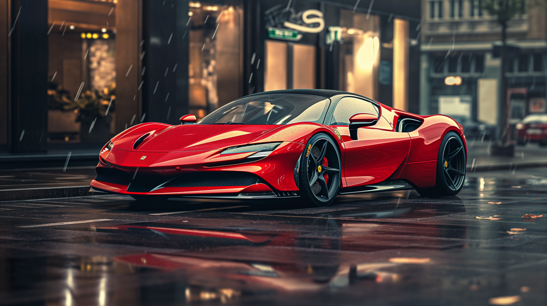 Download Ferrari SF90 Stradale HD Wallpaper by michaldunaj