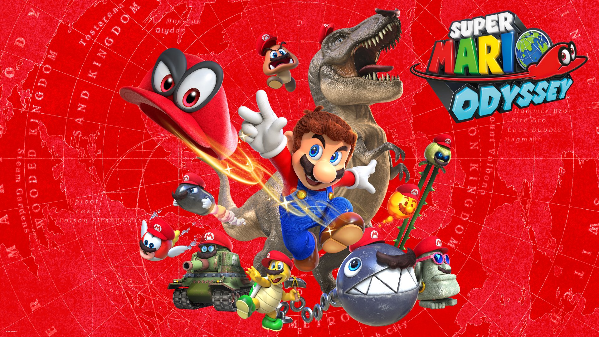 Download Super Mario Odyssey 4k Ultra HD Wallpaper
