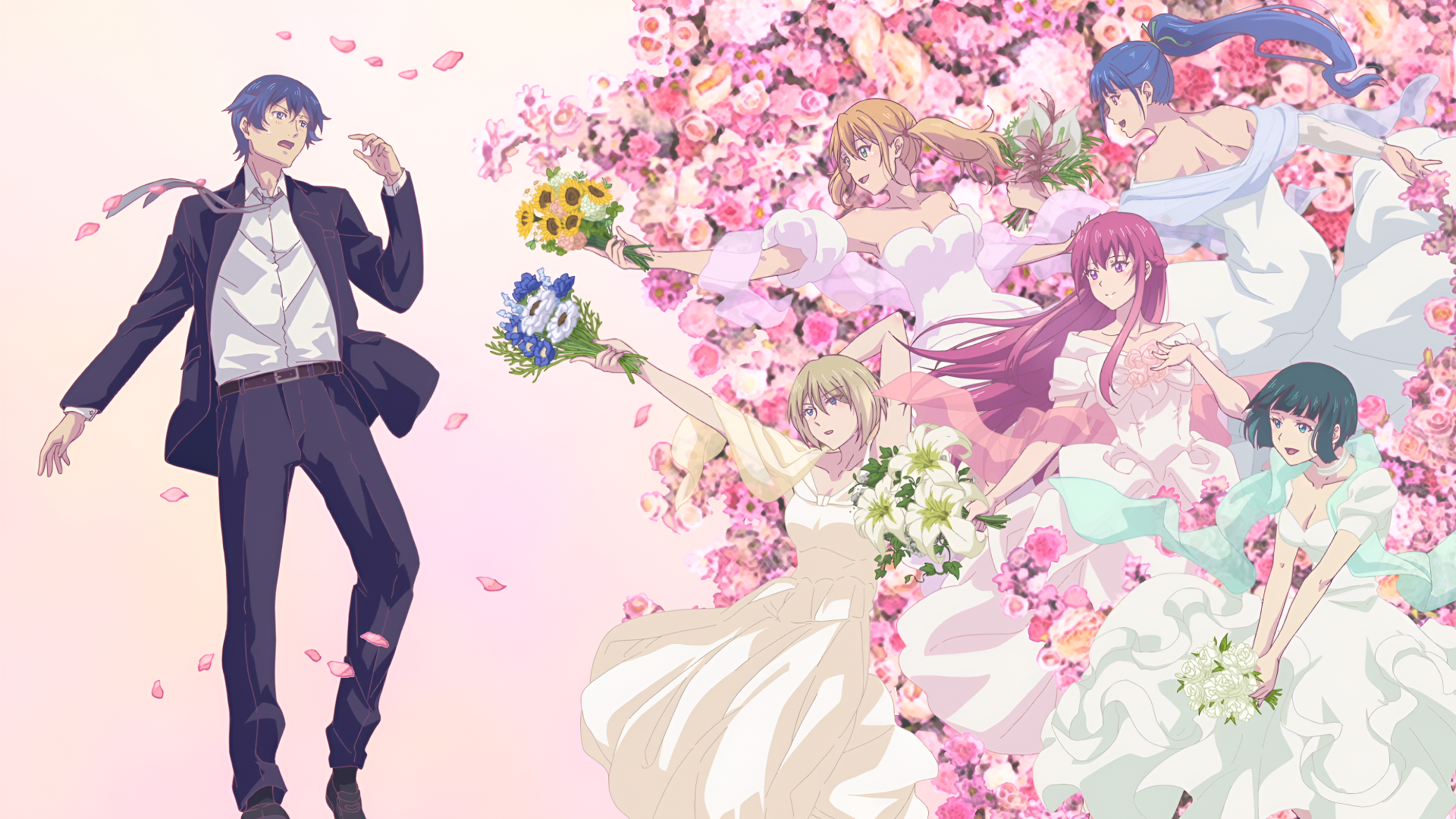 Download Anime The Café Terrace And Its Goddesses 4k Ultra HD Wallpaper