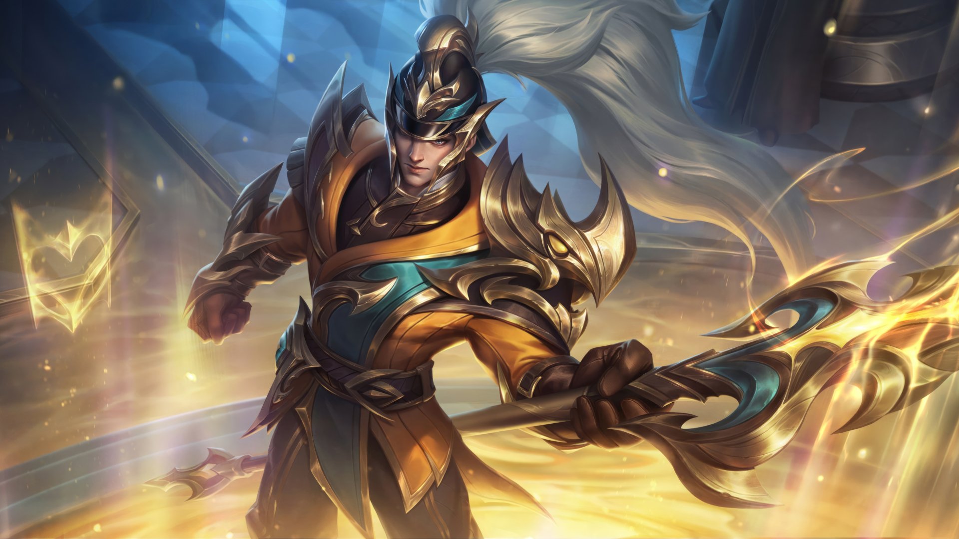 Xin Zhao Valor - League of Legends 8K Ultra HD Wallpaper