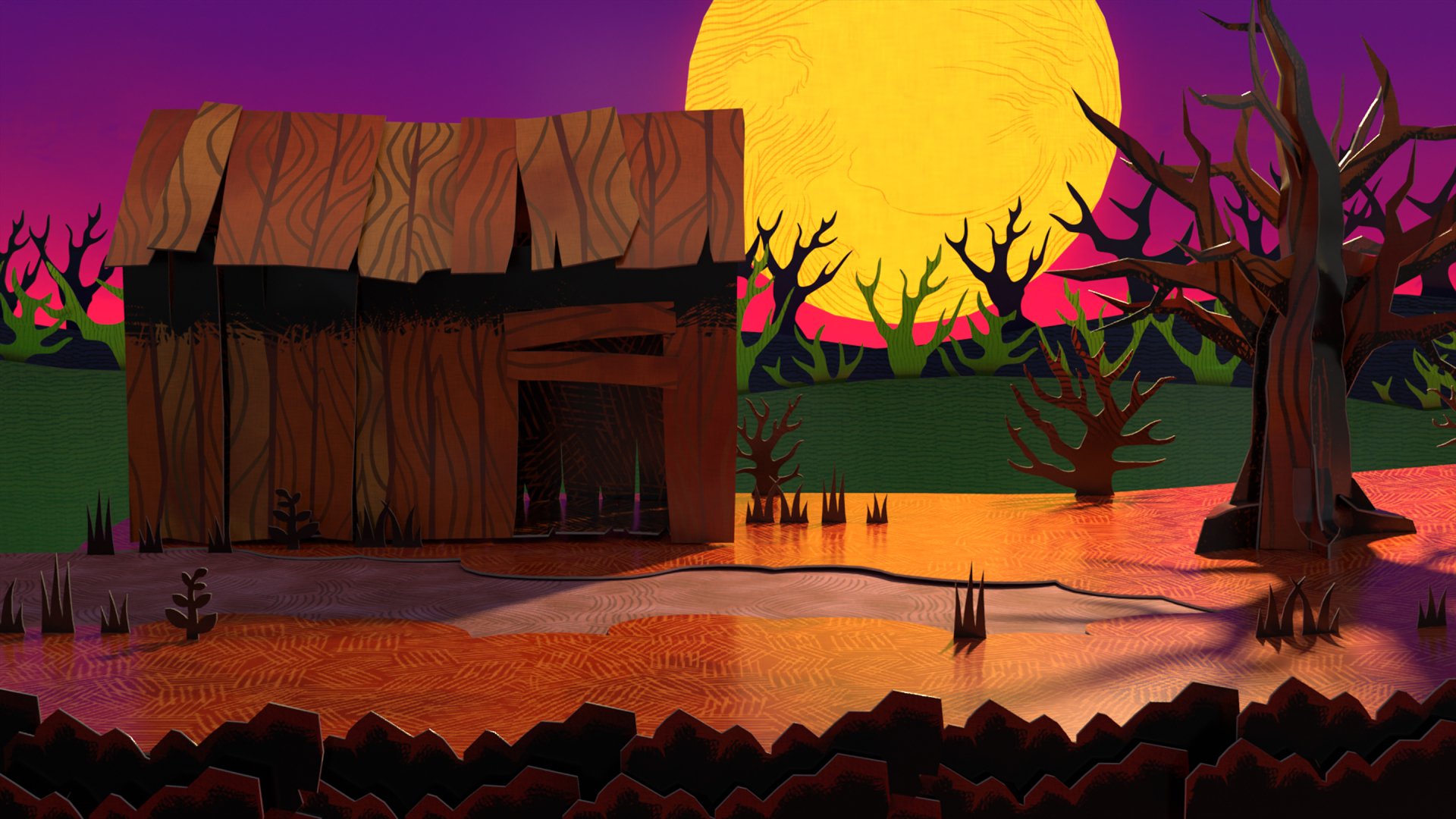 Download Paper Mario: The Thousand-Year Door (2024) HD Wallpaper