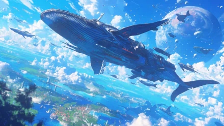  Whale Space Ship
