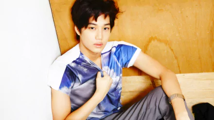  KAI [Wallpaper 14] | EXO - MAMA (Photoshoot; 4K UPSCALE)